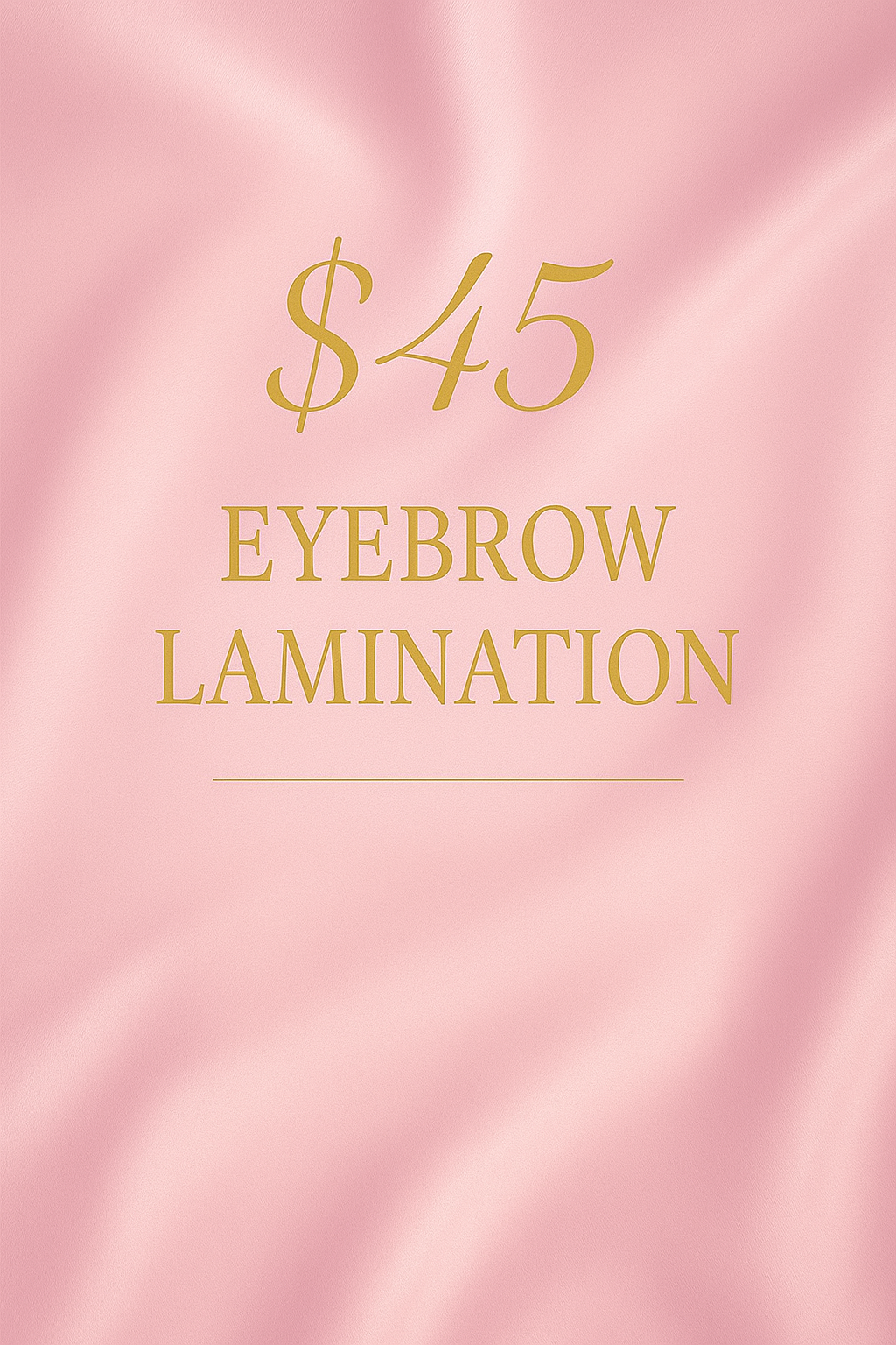 Eyebrow Lamination